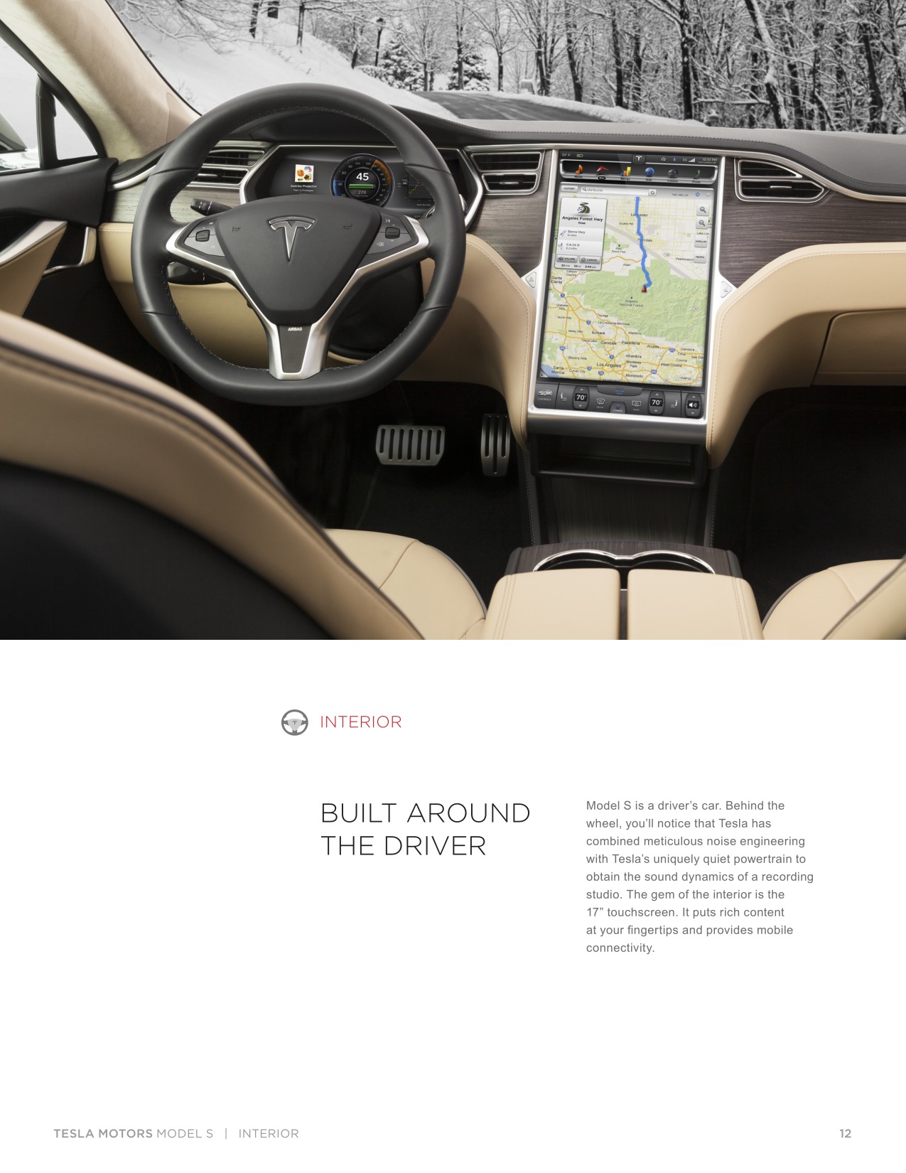 2014 Tesla Model S Brochure Page 3